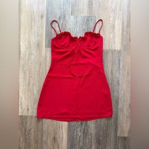 White Fox Boutique Red Mini Dress